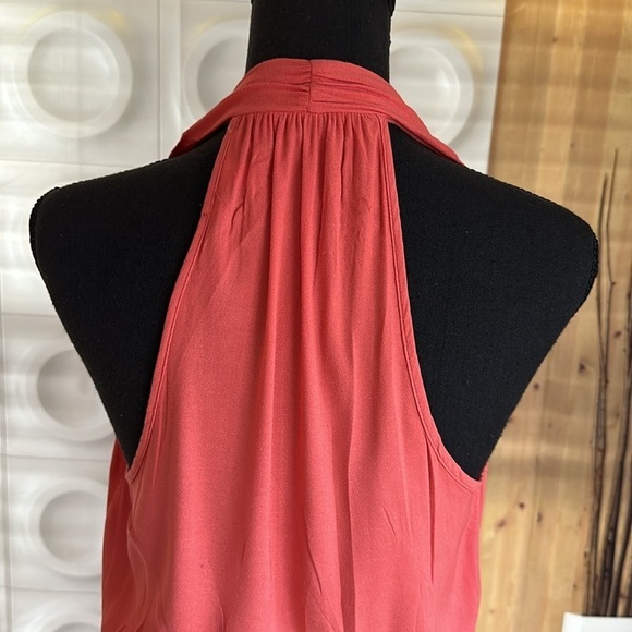 Ella Moss Peachy/Orange Halter Top - Picture 5 of 11